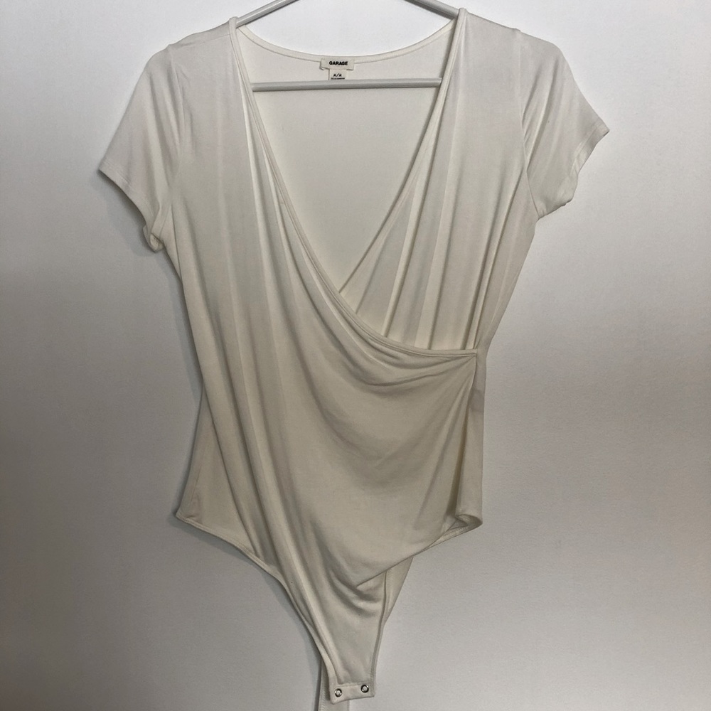 White bodysuit from Garage